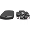 Hivvago Patio Cantilever Offset Umbrella Base With Wheels For Garden Poolside Deck