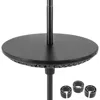 Hivvago Patio Umbrella Table Tray Adjustable With Umbrella Poles In Black