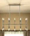 Hivvago Perret 20-light Aged Brass Island Pendant In Gold