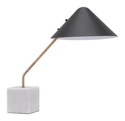 Hivvago Pike Table Lamp Black & White