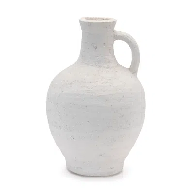 Hivvago Pitcher 11.5"h In White