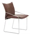 Hivvago Pola Dining Chair (set Of 2) Brown In Brown