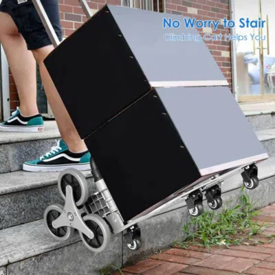 Hivvago Portable Folding Stair Climbing Hand Truck