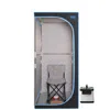 Hivvago Portable Plus Type Full Size Far Infrared Sauna Tent - Spa And Relaxation In Blue