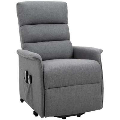 Hivvago Power Lift Recliner Chair With Remote Control In Gray