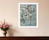 Hivvago Pray More Worry Less White Framed Print Wall Art In Multi