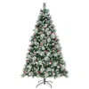 Hivvago Pre-lit Artificial Christmas Tree With 400 Lights And 1116 Branches