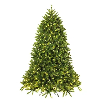 Hivvago Premium Hinged Artificial Fir Christmas Tree With Led Lights-6 Ft