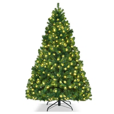 HIVVAGO PVC ARTIFICIAL CHRISTMAS TREE WITH LED LIGHTS