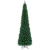 Hivvago Pvc Artificial Slim Pencil Christmas Tree-9 Feet