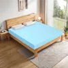 Hivvago Queen Size 3-inch Thick Gel-infused Air Foam Mattress Topper In Light Blue In Blue