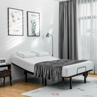 Hivvago Queen Size Adjustable Bed Base With Head And Foot Incline
