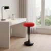 Hivvago Red And Black Adjustable Height Swivel Office Chair In Red