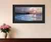 Hivvago Rest Of My Sunsets Black Framed Print Wall Art In Black
