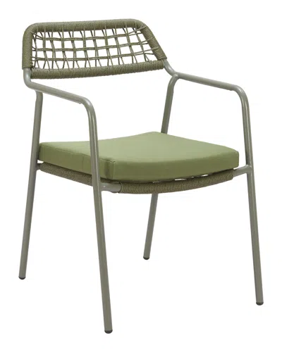 Hivvago Rio Dining Chair (set Of 2) Green