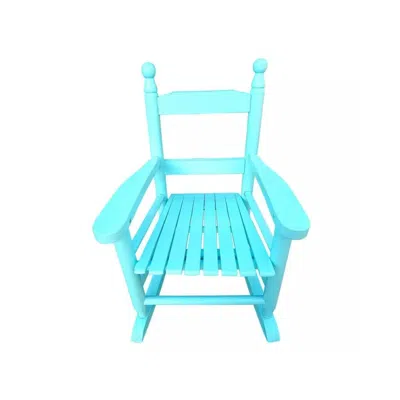 Hivvago Rocking Light Blue Children's Chair