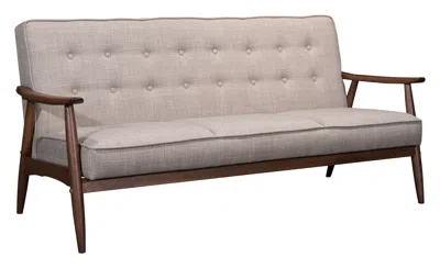 Hivvago Rocky Sofa Putty In Gray