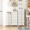 Hivvago Rolling Storage Cabinet With Universal Wheels And 5/6/7 Drawers-5 Drawers