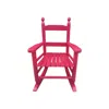 Hivvago Rose Red Children's Rocking Chair In Pink