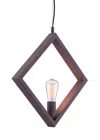 Hivvago Rotorura Ceiling Lamp Rust In Brown
