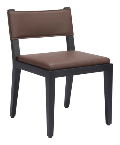 Hivvago Roxas Dining Chair (set Of 2) Brown