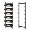 Hivvago Rust Proof Wall Mounted Wine Rack For 6 Or 9 Bottles-m
