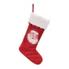Hivvago Santa Face Stocking 23"h In Red