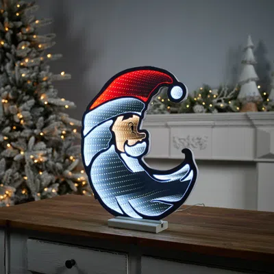 Hivvago Santa Half Moon Ekkolight 17"h In Multi