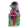 Hivvago Santa On Package Ekkolight 47"h In Multi