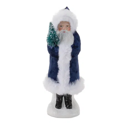 Hivvago Santa (set Of 2) 8"h In Multi