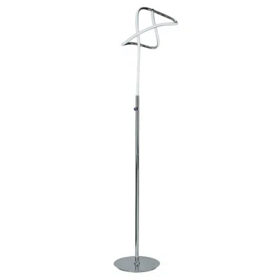 Hivvago Sea 61 Inch Floor Lamp, Accent Twisted Led, Modern Style, Chrome Base In Gray