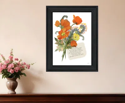 Hivvago See You Grow Black Framed Print Wall Art