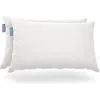 Hivvago Set Of 2 Queen Shredded Memory Foam Pillows With Luxury Bamboo Breathable Cover In White