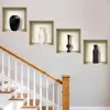 Hivvago Set Of Four Eve Faux Niche 3d Peel And Stick Wall Decals In Multi