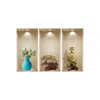 Hivvago Set Of Three Aba Faux Niche 3d Peel And Stick Wall Decals