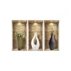 Hivvago Set Of Three Gus Faux Niche 3d Peel And Stick Wall Decals In Multi