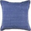Hivvago Set Of Two Blue Cotton Throw Pillow In Blue