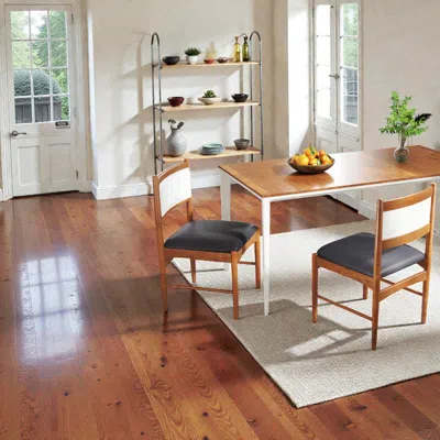 Hivvago Set Of Two Dining Chairs Designed With Rubberwood Frames And Cozy Sherpa-inspired Backs In Brown