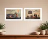 Hivvago Set Of Two Family Forever White Framed Print Wall Art In White