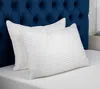 Hivvago Set Of Two Microfiber Down Alternative Medium King Size Bed Pillows In White