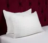 Hivvago Set Of Two Microfiber Down Alternative Medium Standard Size Bed Pillows