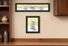 Hivvago Set Of Two Teacups Black Framed Print Kitchen Wall Art In Multi