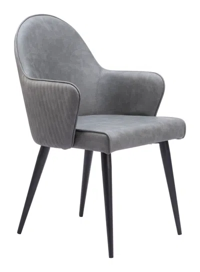 Hivvago Silloth Dining Chair Gray