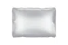 Hivvago Silver Silk Open Ended Pillowcase In White