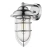 Hivvago Silver Teardrop Shape Wall Sconce