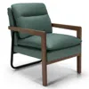 Hivvago Single Sofa Chair With Extra-thick Padded Backrest And Seat Cushion-yellow