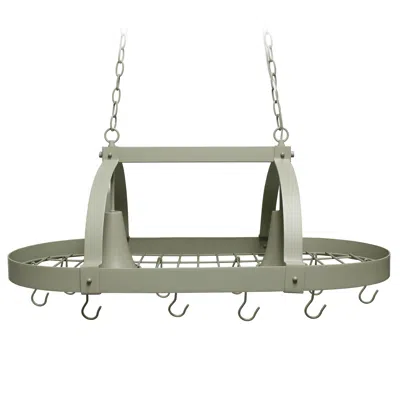 Hivvago Slate Gray Kitchen Island Two Light Metal Ceiling Light
