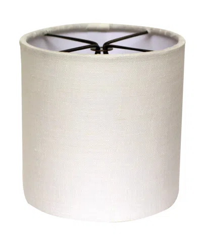 Hivvago Snow Linen Drum Lamp Shade