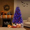 Hivvago Spooky 6ft Artificial Christmas Tree With Multi-mode Lights & Haunting Sounds In Multi
