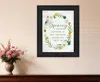 Hivvago Spring Reminder Black Framed Print Wall Art In Black